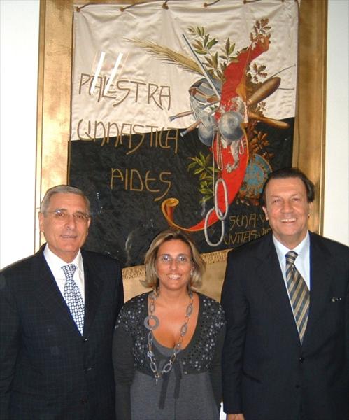 Ernesto Rabizzi con Morbidi e Ghezzi