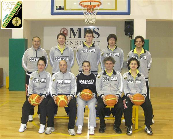 Istruttori Minibasket Costone Fides 