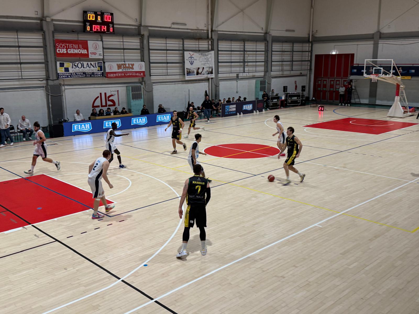 Zocca in palleggio a Genova Seagulls