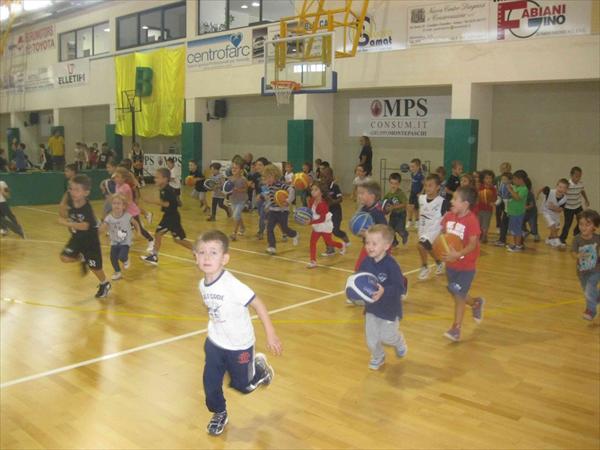 Festa inizio Corsi Minibasket all'Inglese al Costone