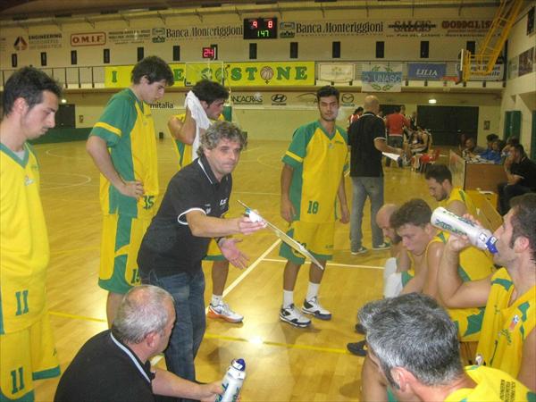 Collini durante un time-out