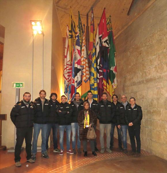 Il Costone a Rocca Salimbeni con la Coppa Toscana