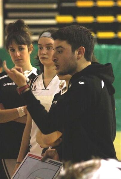 Marco Castaldo durante un time out