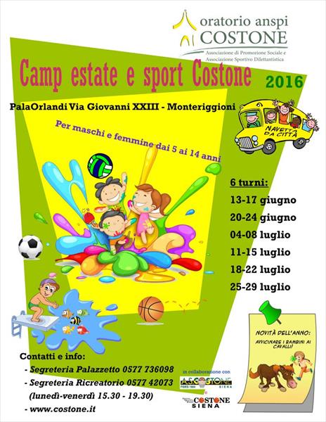 Camp 2016 manifestino