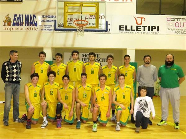 La squadra Under 18-B  del Costone