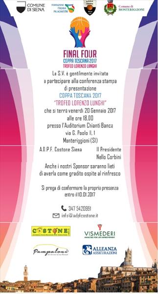 Invito Coppa Toscana
