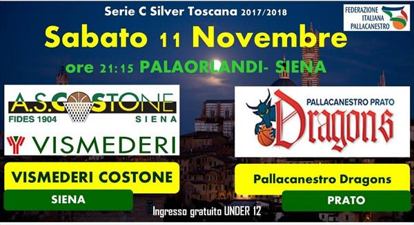 Locandina COSTONE vs PRATO