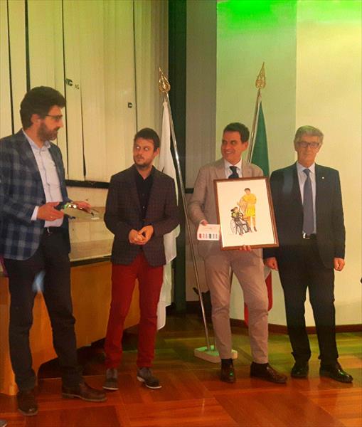 La premiazione di Ridolfi