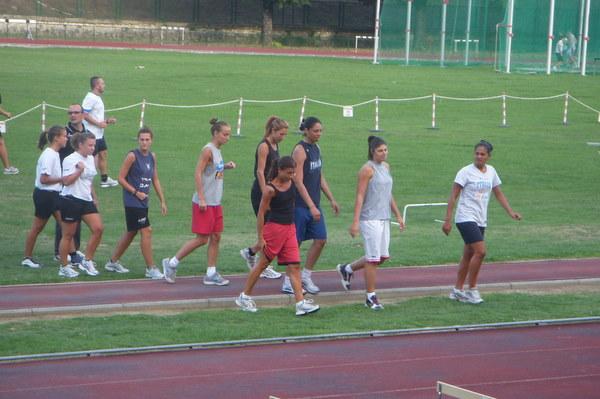 Prima seduta al Campo Scuola