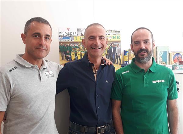 Duccio Meiattini, Andrea Naldini con il Presidente Montomoli