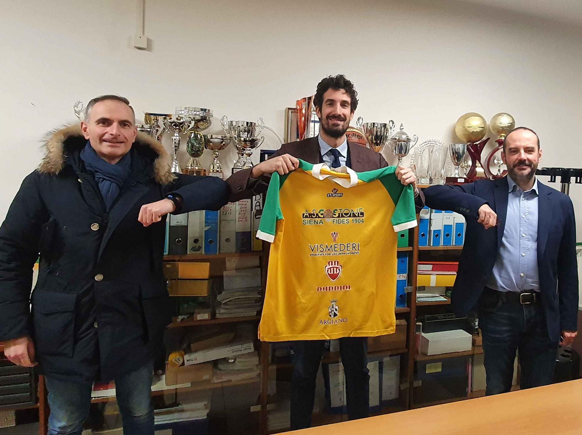 Davide Pinna con Naldini e Montomoli