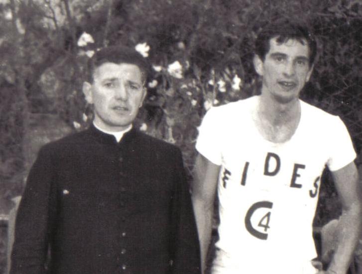 Don Vittorio Bonci e Giorgio Brenci