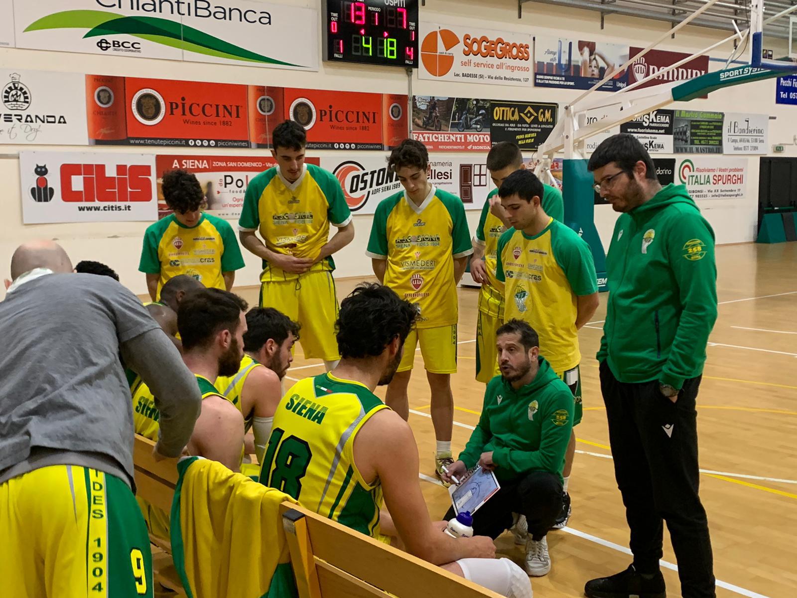 coach Fattorini time-out  Altopascio