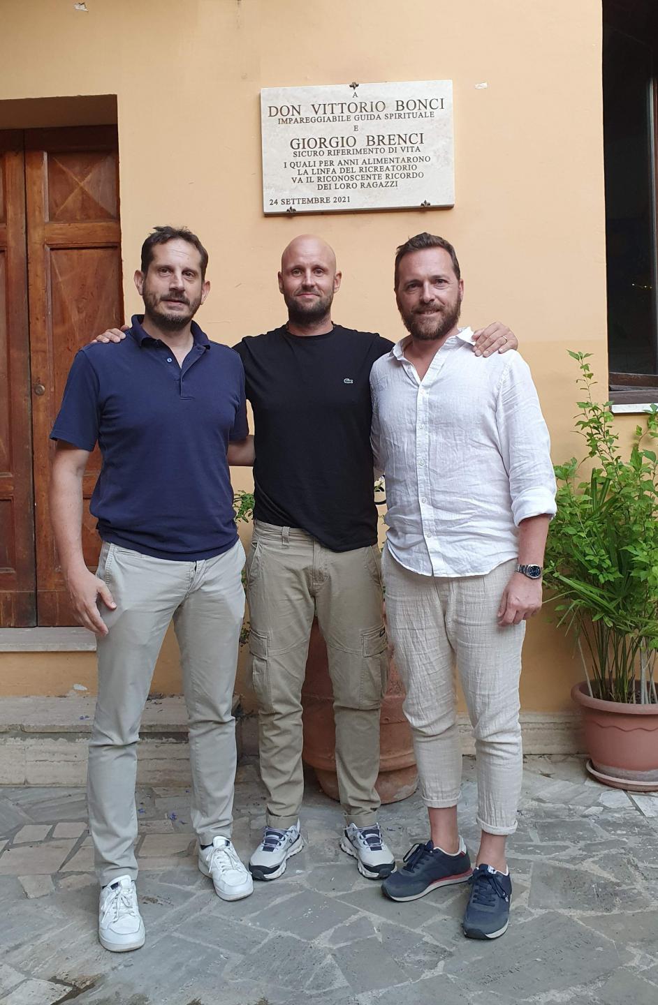 Niccolò Franceschini con Borsi e Fattorini